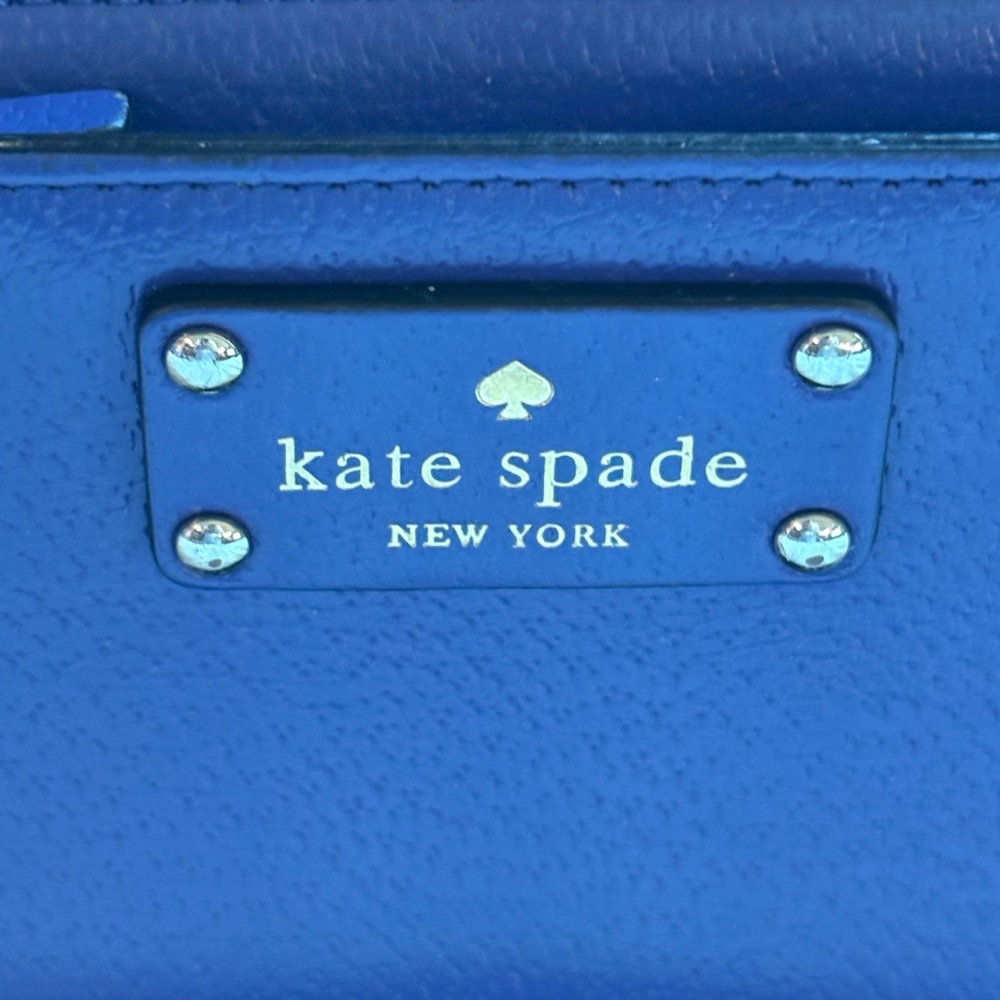 Kate Spade Navy Wristlet Wallet - Picture 2 of 9